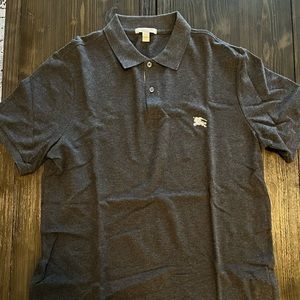 Large gray Burberry shirt